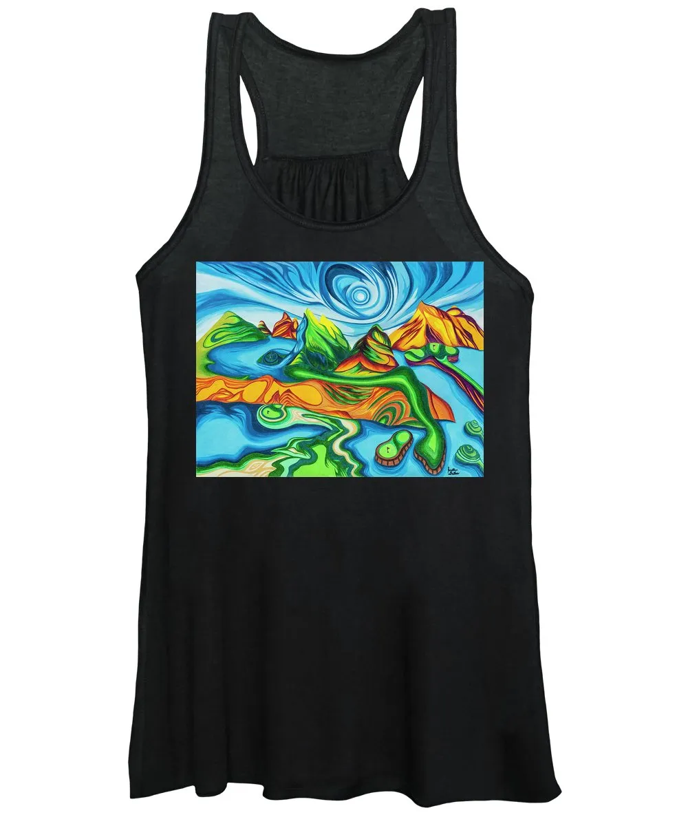 Abstract Golf Holes - Women's Tank Top