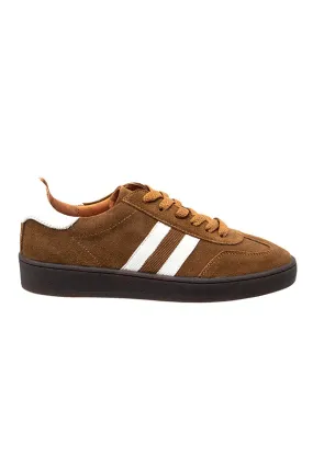 Aloha Sneaker  -  Khaki/White suede