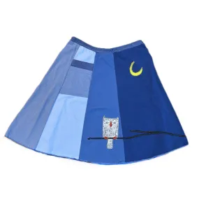 Classic Appliqué Skirt-Owl