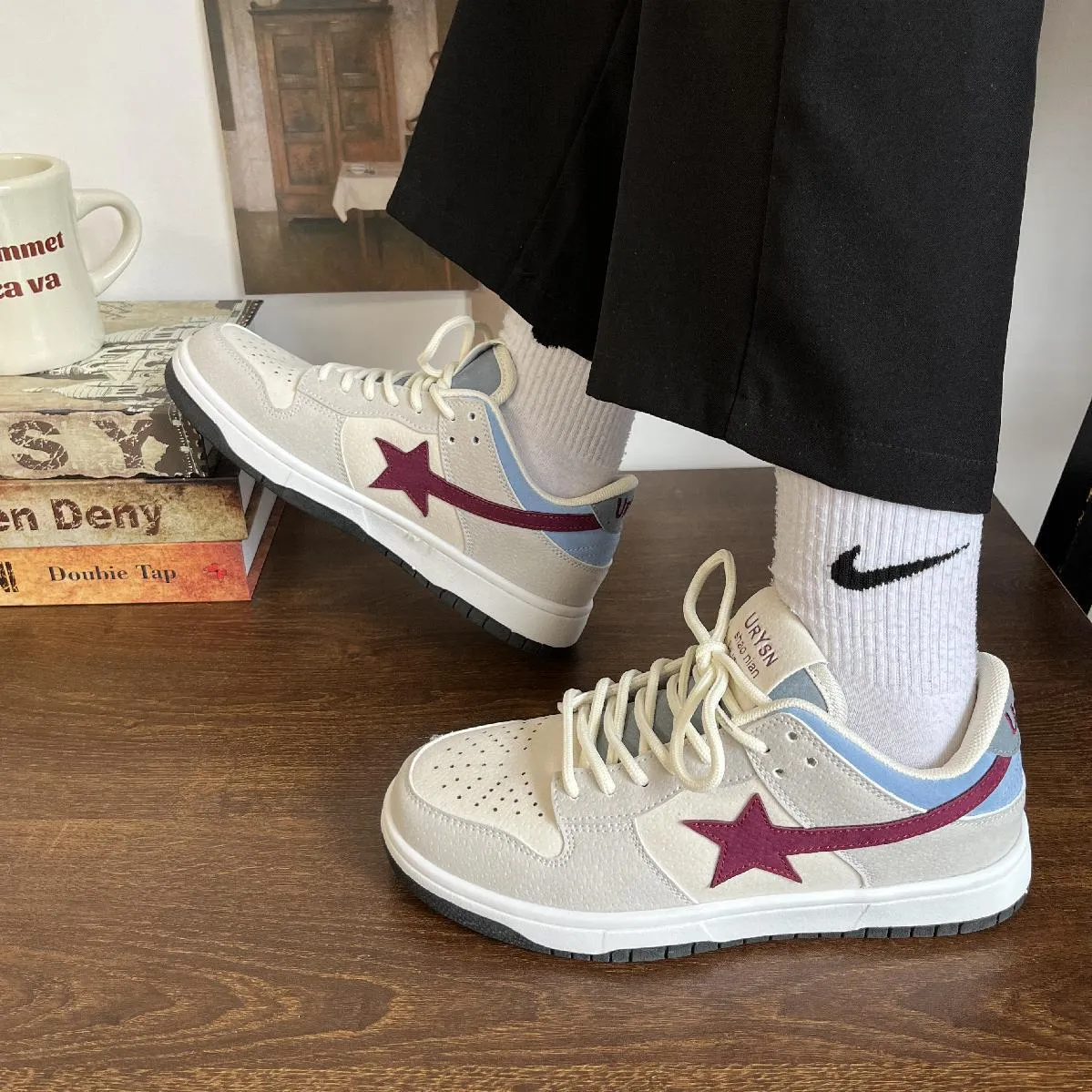 Colorful Edgy Walking Shoes