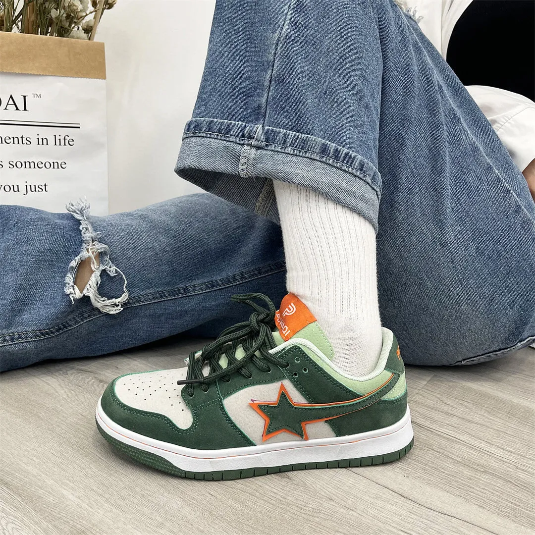 Colorful Edgy Walking Shoes