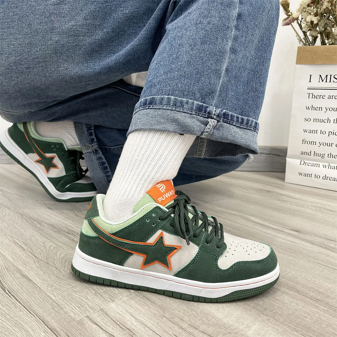 Colorful Edgy Walking Shoes