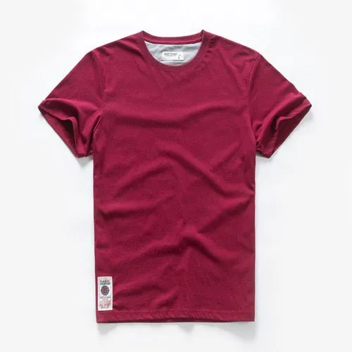 Cotton Solid Color t-shirt