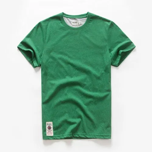 Cotton Solid Color t-shirt