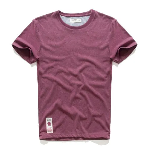 Cotton Solid Color t-shirt