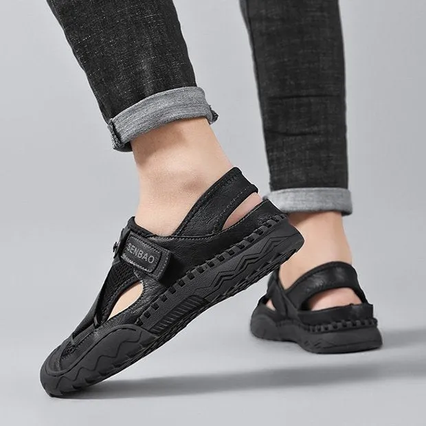 Cuzcare Comfortable Sandals For Men Anti-slip Fashionable Summer Footwear