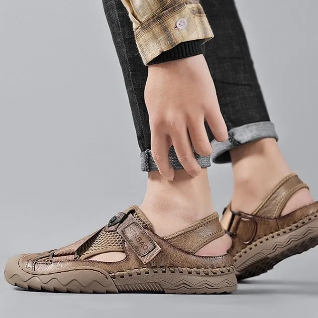 Cuzcare Comfortable Sandals For Men Anti-slip Fashionable Summer Footwear