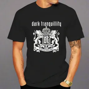 Dark Tranquillity Gothenburg Black T-Shirt Cotton Tshirt Melodic Death Metal Humor Casual Tee Tops