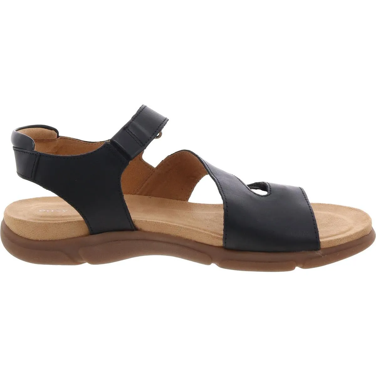 Easy Spirit Womens Mave Leather Strappy Slingback Sandals