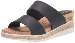 Easy Street Women's Maryann Sandals, Navy, 6.5