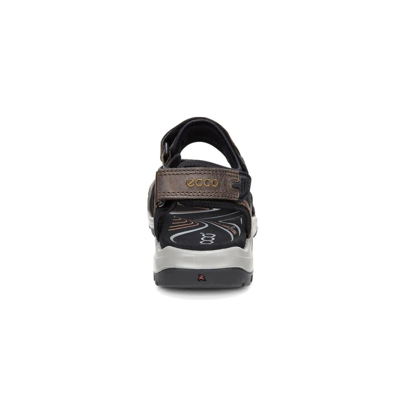 Ecco Men's Offroad Sandals- Espresso/ Cocoa Brown