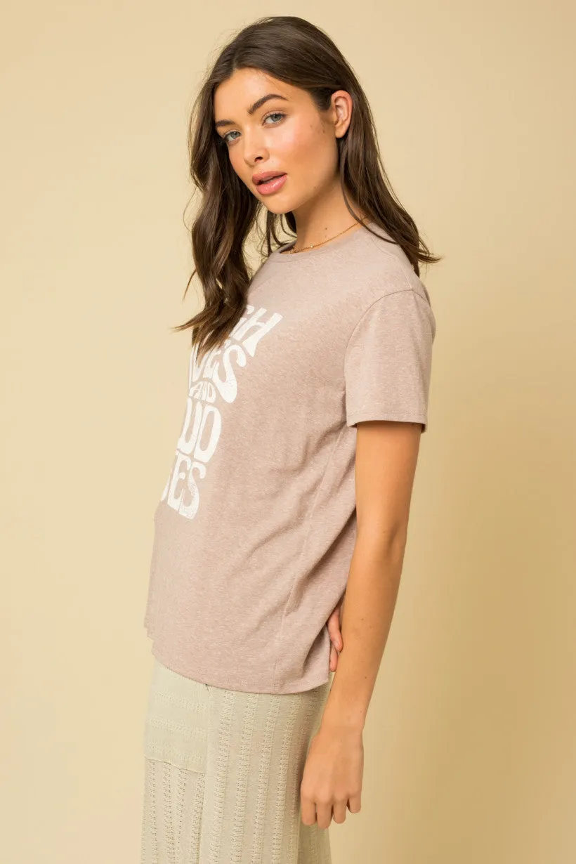 High Fives and Good Vibes Graphic Tee