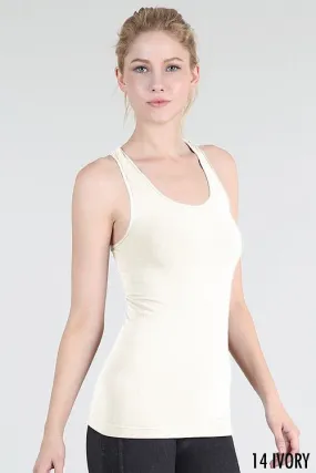 Ivory NikiBiki Racerback Tank Style Cami