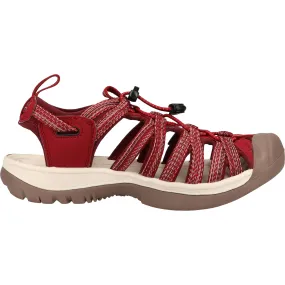 Keen Women's Whisper Sandals- Red Dahlia