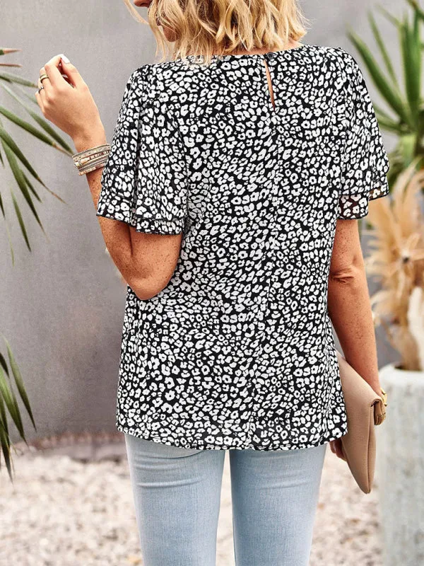 Keturah New Ladies Casual Bohemian Shirt Tops