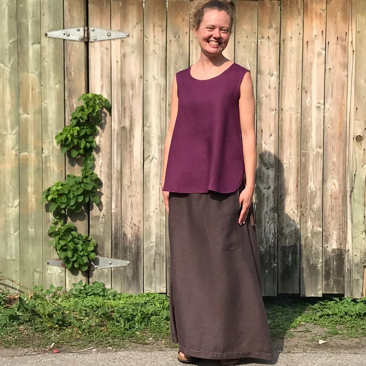 Linen Long Skirts