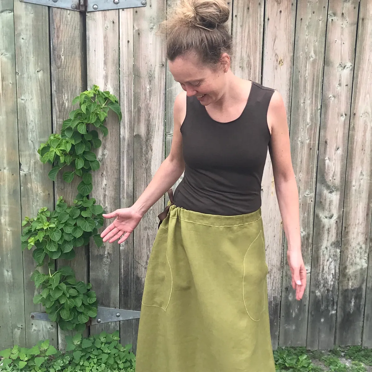 Linen Long Skirts