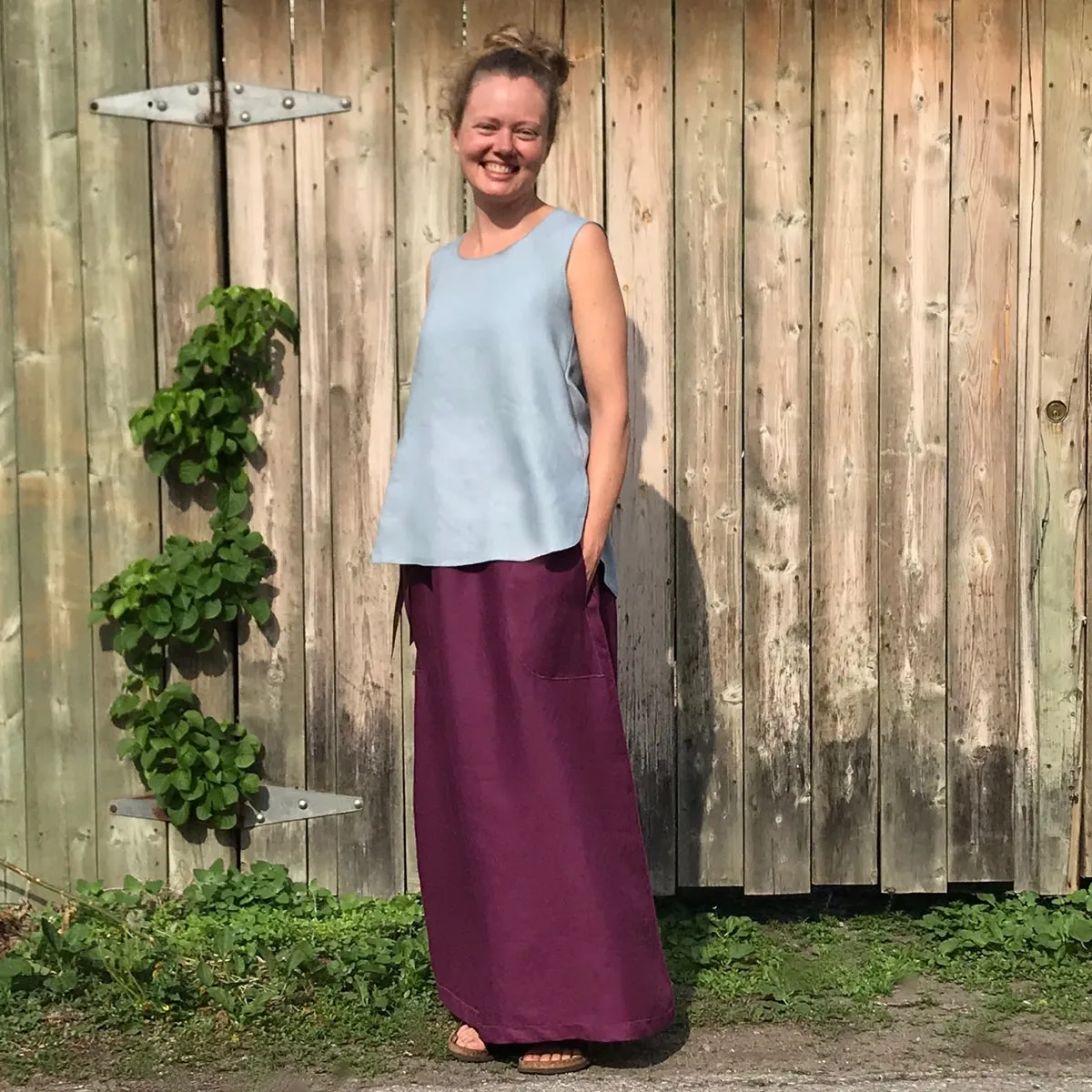 Linen Long Skirts