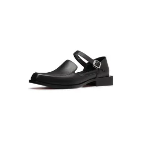 Luxalon Elegance Buckle Loafers