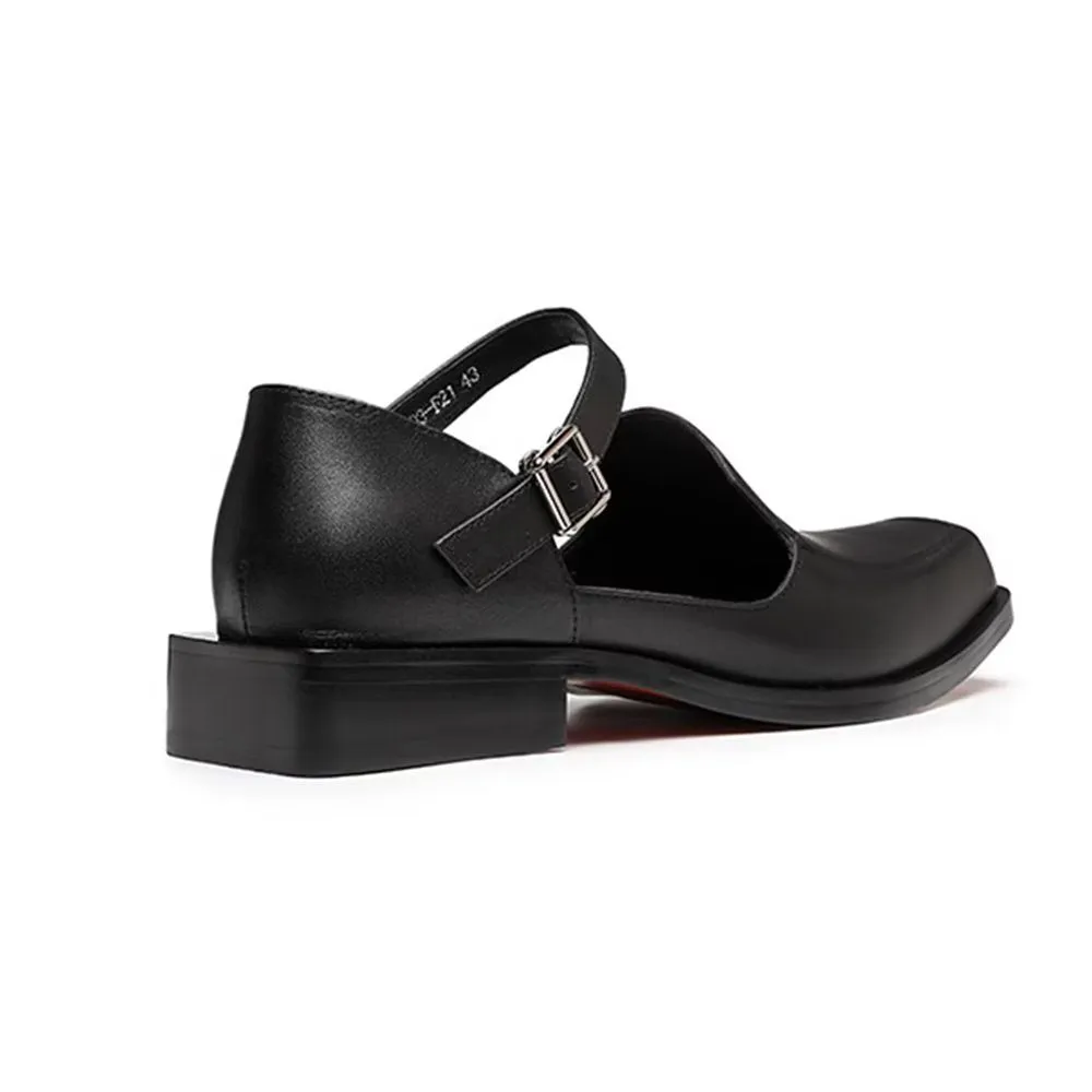 Luxalon Elegance Buckle Loafers