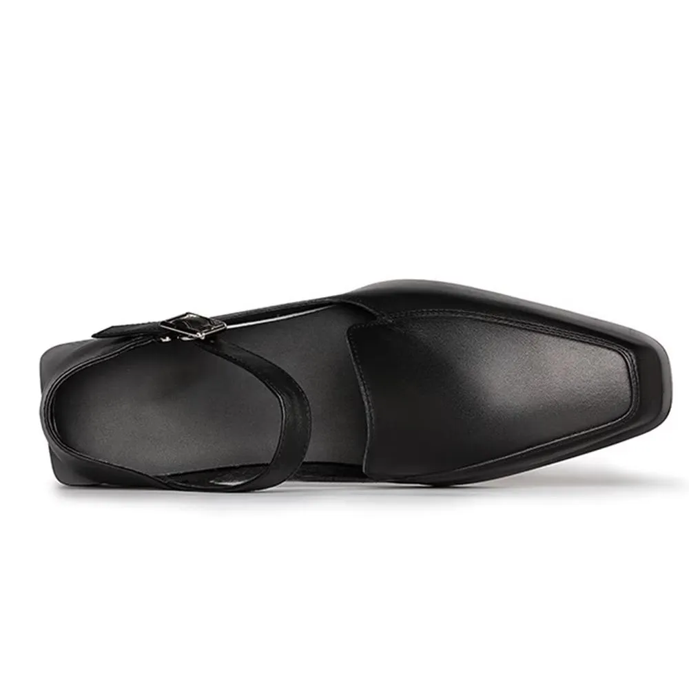 Luxalon Elegance Buckle Loafers