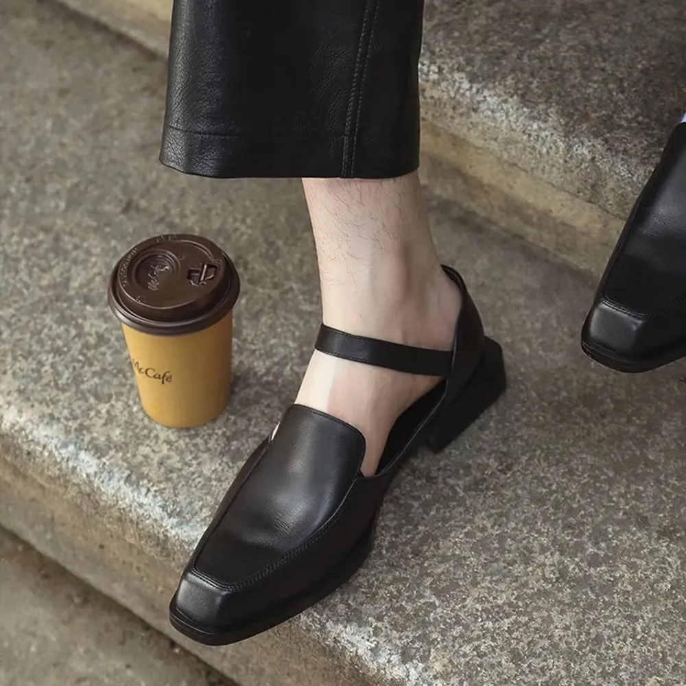 Luxalon Elegance Buckle Loafers