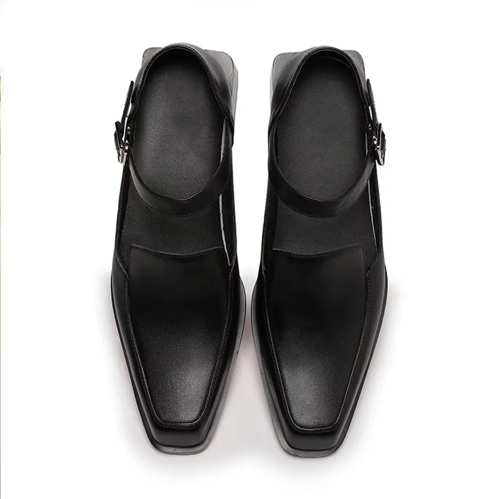 Luxalon Elegance Buckle Loafers
