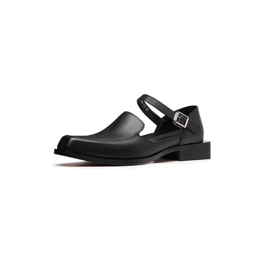 Luxalon Elegance Buckle Loafers