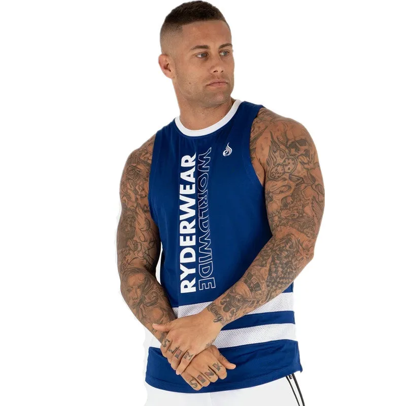 Men's Casual Cotton Tank Top "Ryderwear Worldwide"