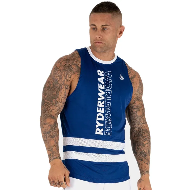 Men's Casual Cotton Tank Top "Ryderwear Worldwide"
