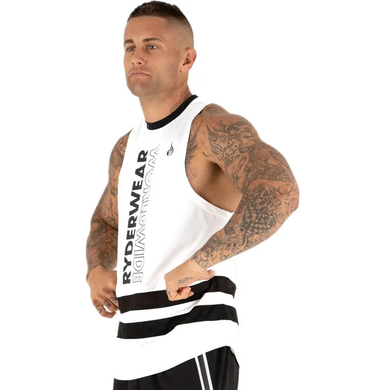 Men's Casual Cotton Tank Top "Ryderwear Worldwide"