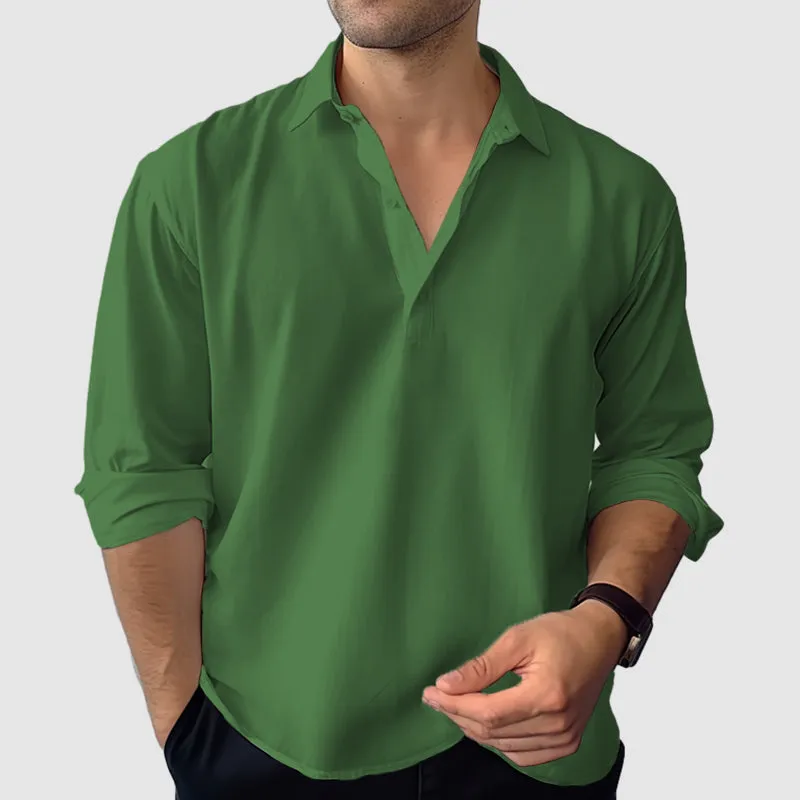 Men's Casual Long Sleeve Shirt