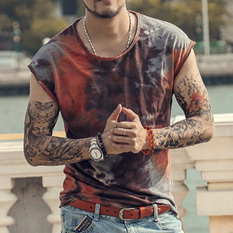 Men's Summer Retro Cotton Tank Top