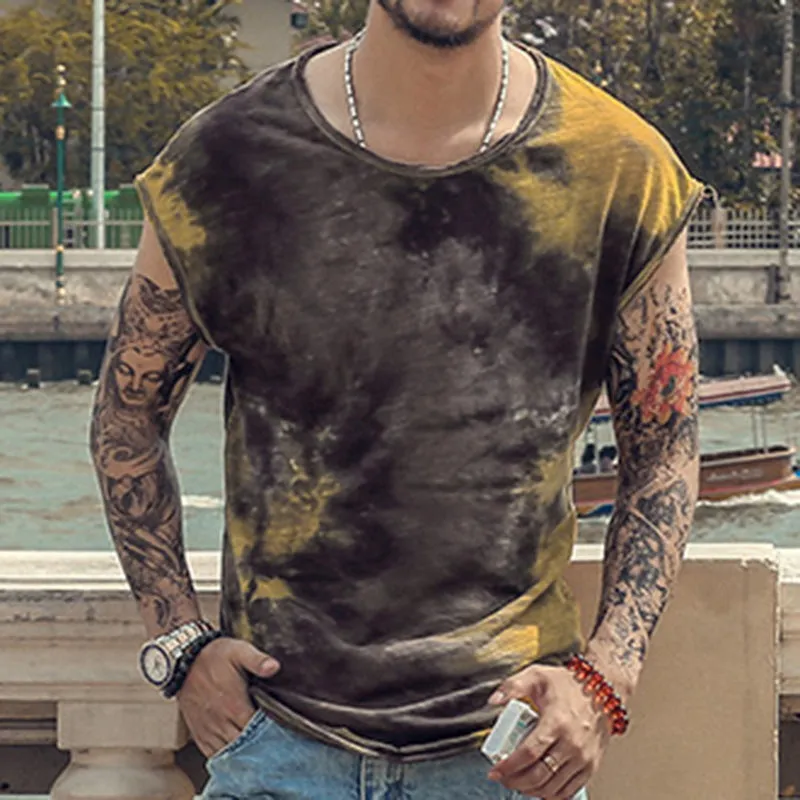 Men's Summer Retro Cotton Tank Top