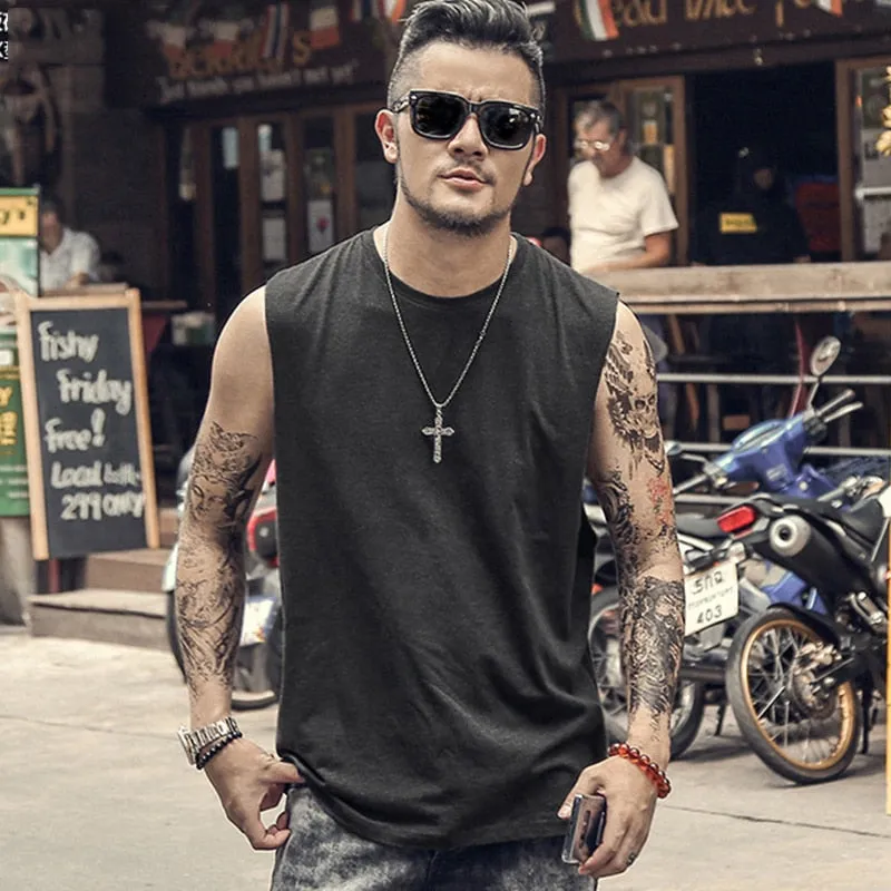 Men's Summer Sleeveless T-Shirt