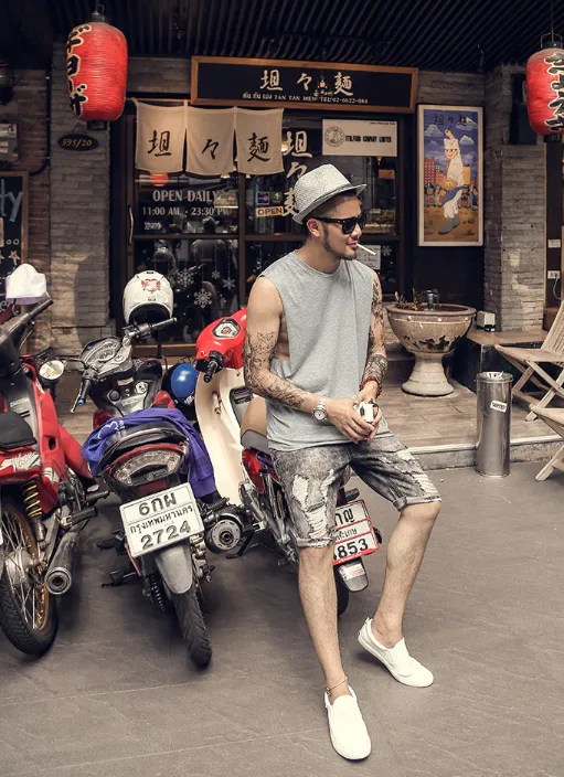 Men's Summer Sleeveless T-Shirt