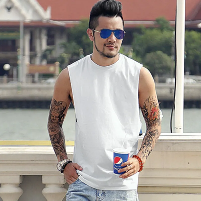 Men's Summer Sleeveless T-Shirt