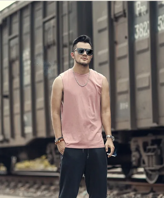 Men's Summer Sleeveless T-Shirt
