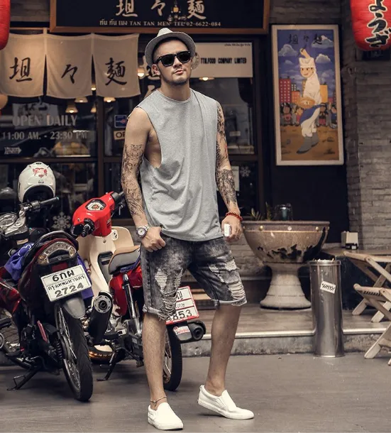 Men's Summer Sleeveless T-Shirt