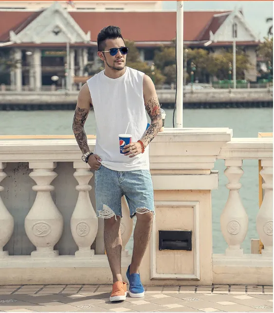 Men's Summer Sleeveless T-Shirt