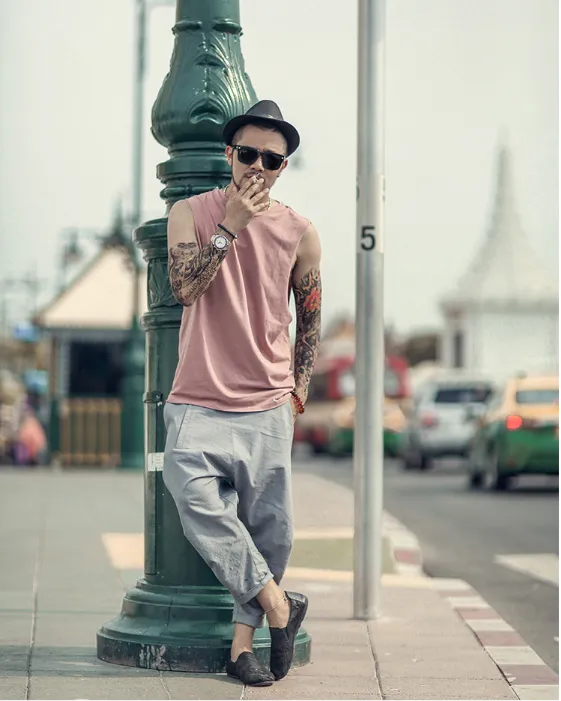 Men's Summer Sleeveless T-Shirt