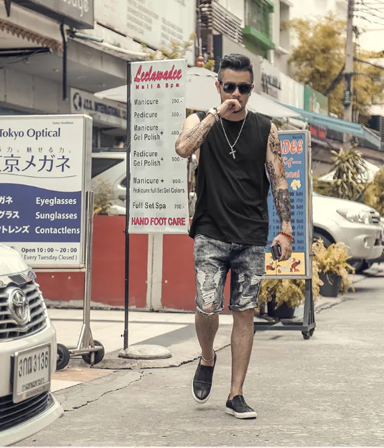 Men's Summer Sleeveless T-Shirt