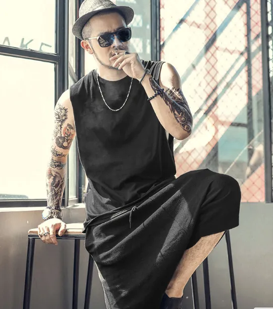 Men's Summer Sleeveless T-Shirt