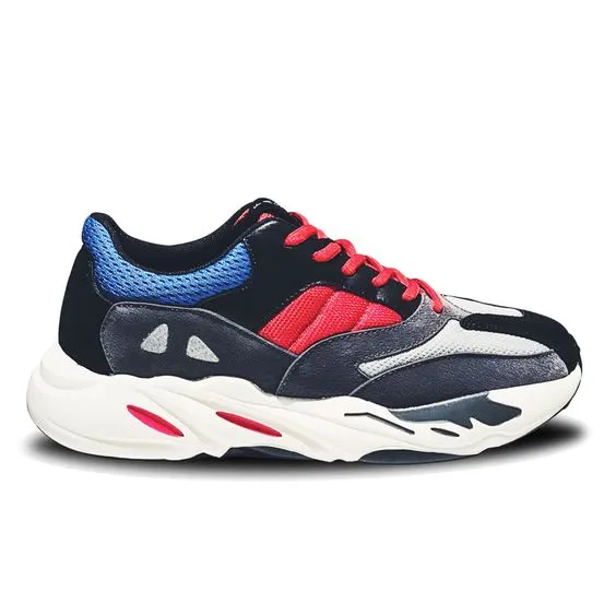 Men's Trendy Color Block Breathable Running Sports Shoes