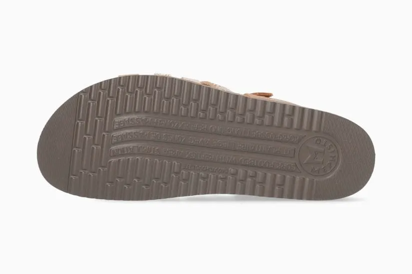 Mephisto Women's Huleda Sandals- Camel Graphic