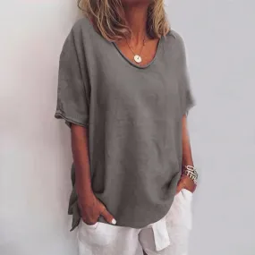 Miranda - Comfortable Loose Blouse