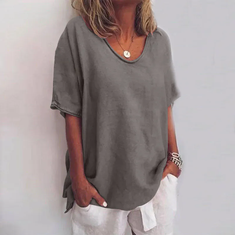Miranda - Comfortable Loose Blouse