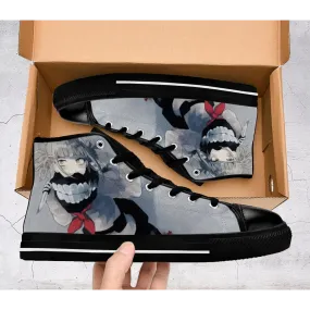 My Hero Academia Himiko Toga Shoes High Top Sneakers for Kids and Adults