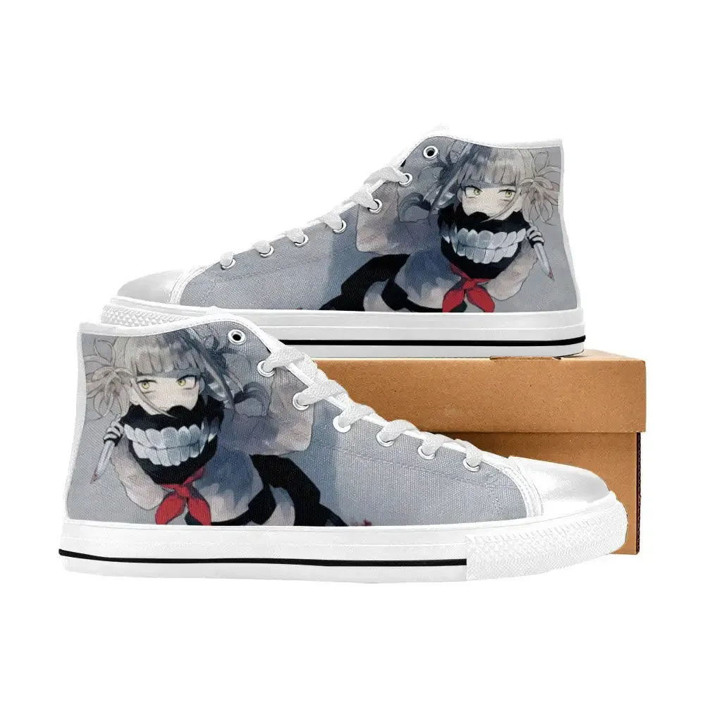 My Hero Academia Himiko Toga Shoes High Top Sneakers for Kids and Adults