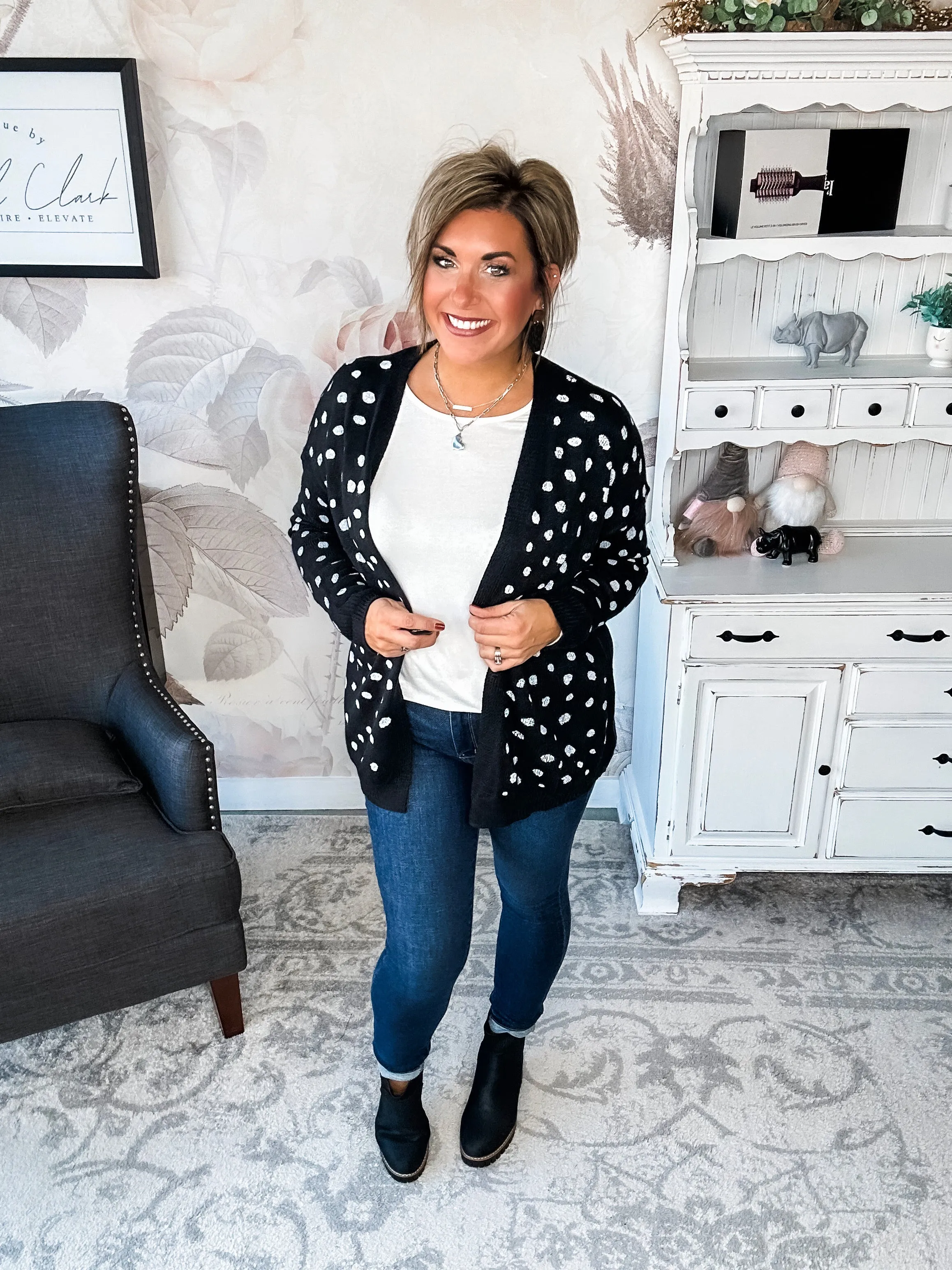 Never Stay Too Long Cardigan